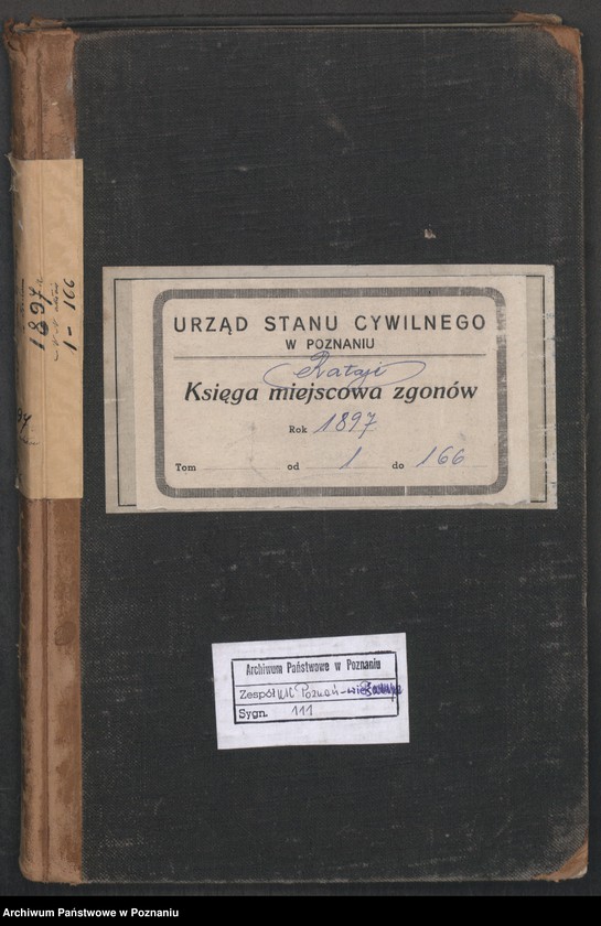 Obraz 2 z jednostki "Księga zgonów"