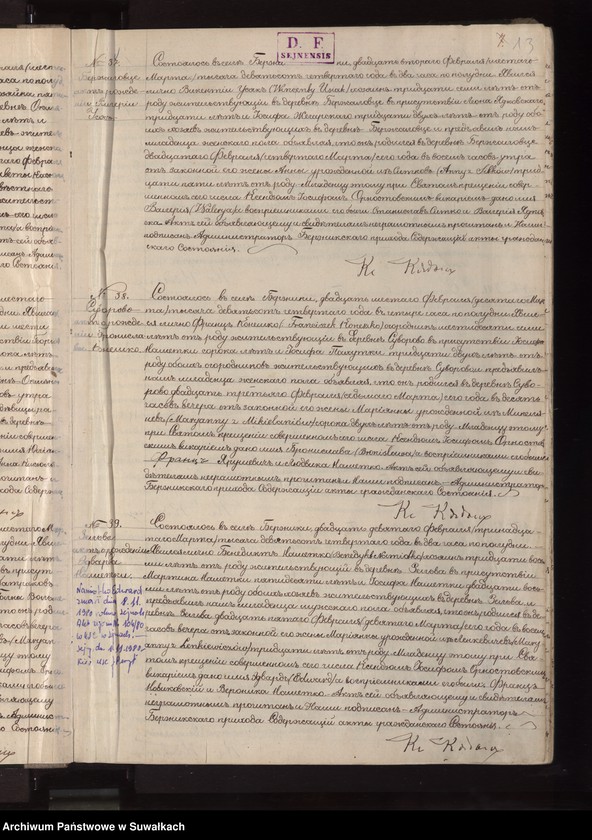 image.from.unit.number "Księga akt urodzeń, małżeństw, zgonów 1904 r."