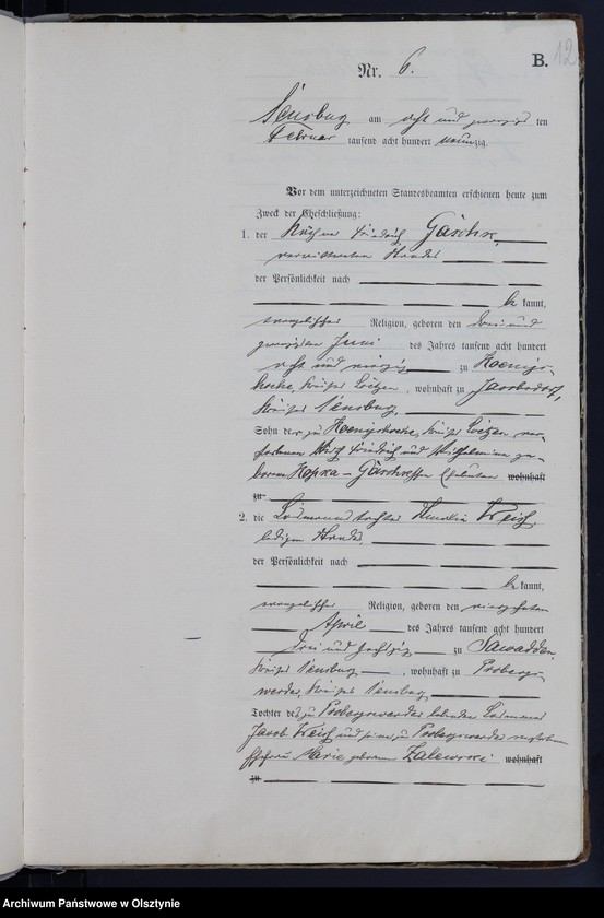 image.from.unit.number "Heiraths-Haupt-Register Nr 1 - 63"