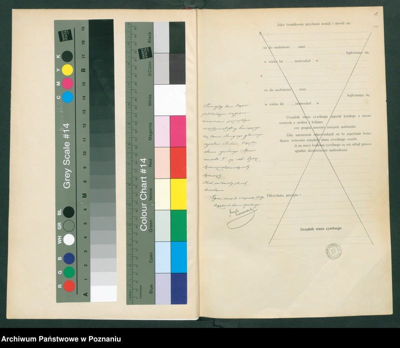 Obraz 3 z jednostki "Księga miejscowa małżeństw tom III [Rejestr główny małżeństw]"