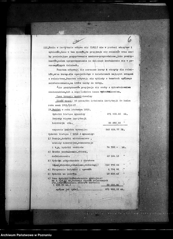 Obraz 10 z jednostki "Sprawy ogólno - administracyjne Szkoły Rolnicze"