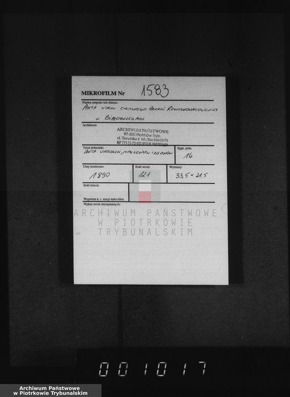 Obraz 2 z jednostki "[Księga duplikat aktów urodzonych, zaślubionych i zmarłych]"