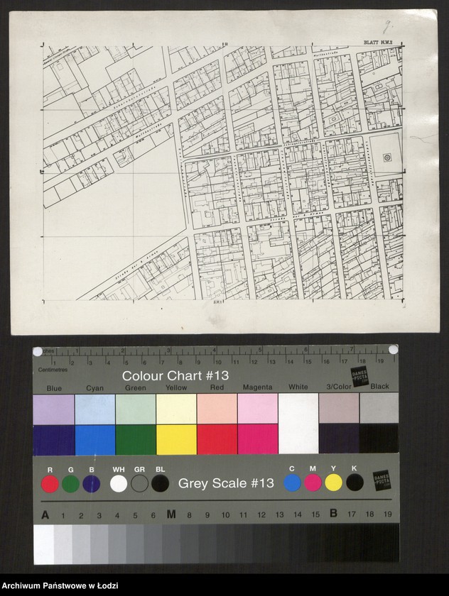 Obraz 1 z jednostki "Plan miasta Łodzi Sekcja NW 2"