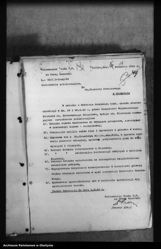 image.from.unit.number "Protokoły inspekcji i zarządzenia polustracyjne /zespołowe/"