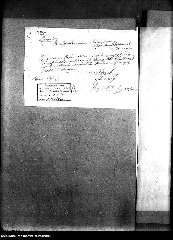 Obraz 9 z jednostki "Sprawy szczegółowo-administracyjne Szkody wojenne p. Odolanów, Ostrów, Ostrzeszów"