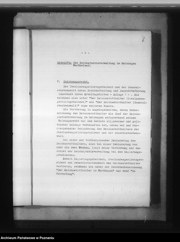 Obraz 10 z jednostki "Reichsjustizverwaltung im Reichsgau Wartheland"