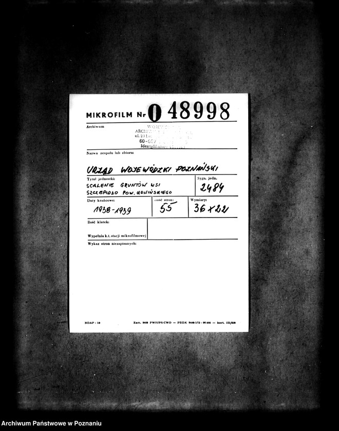 Obraz 1 z jednostki "Scalenie gruntów wsi Szczepidło powiatu konińskiego"