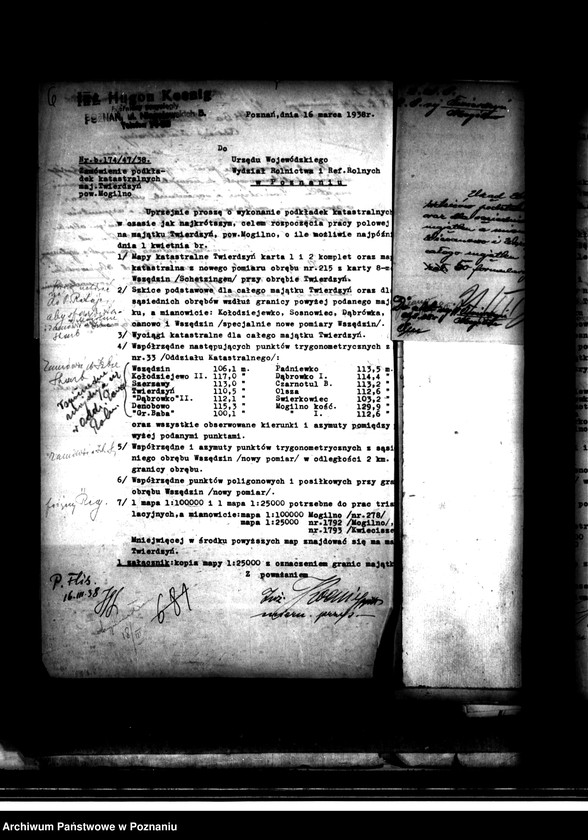 Obraz 10 z jednostki "Majątek Twierdzyń-Kołodziejewko powiatu mogileńskiego /operat pomiarowo-szacunkowy/"