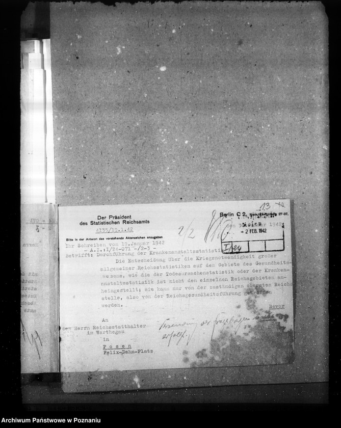 Obraz 17 z jednostki "Krankenanstalts- Statistik"