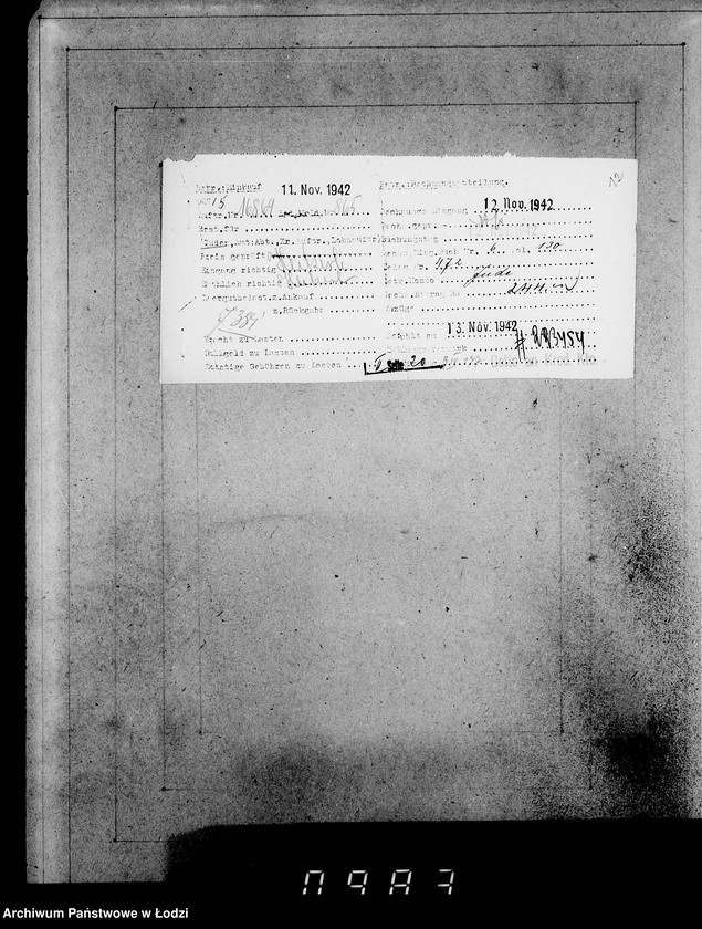 image.from.unit.number "Lebensmitteleinkauf. Aufträge, [Lieferscheinen und Rechnungen] 16841-16870 [Dostawa artykułów pierwszej potrzeby do Getta]"