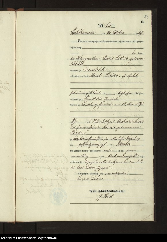 image.from.unit.number "[Księga aktów zgonów z 1890 roku]"