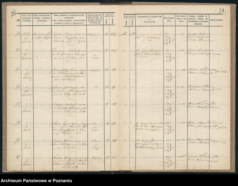 Obraz 13 z jednostki "Księga małżeństw"