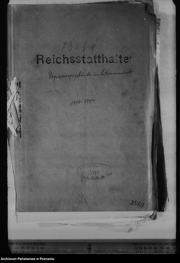 Obraz 6 z jednostki "Regierungsgebäude in Litzmannstadt - Łódź"