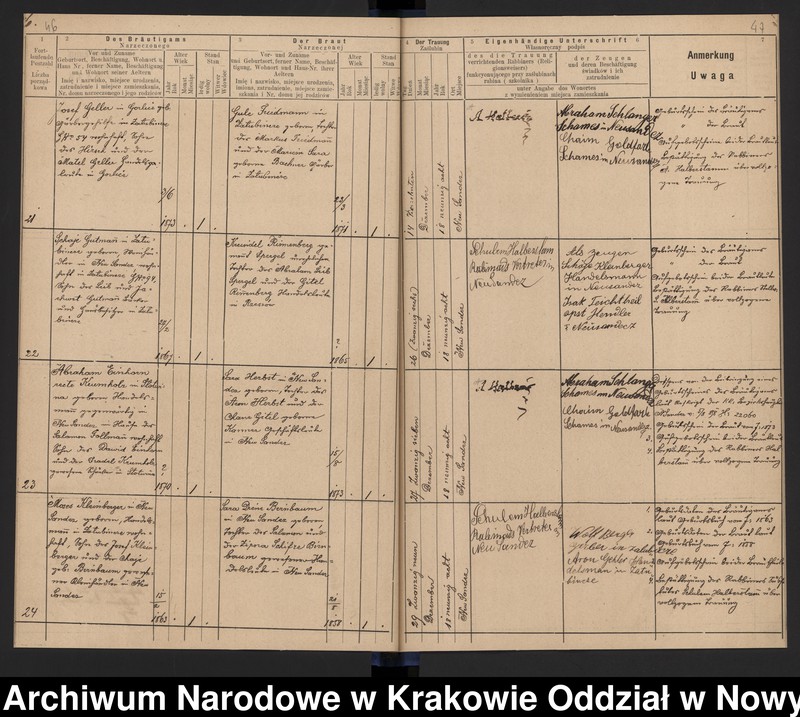 image.from.unit.number "Księga małżeństw"