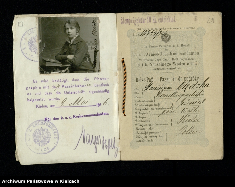 Obraz 7 z kolekcji "Paszporty"
