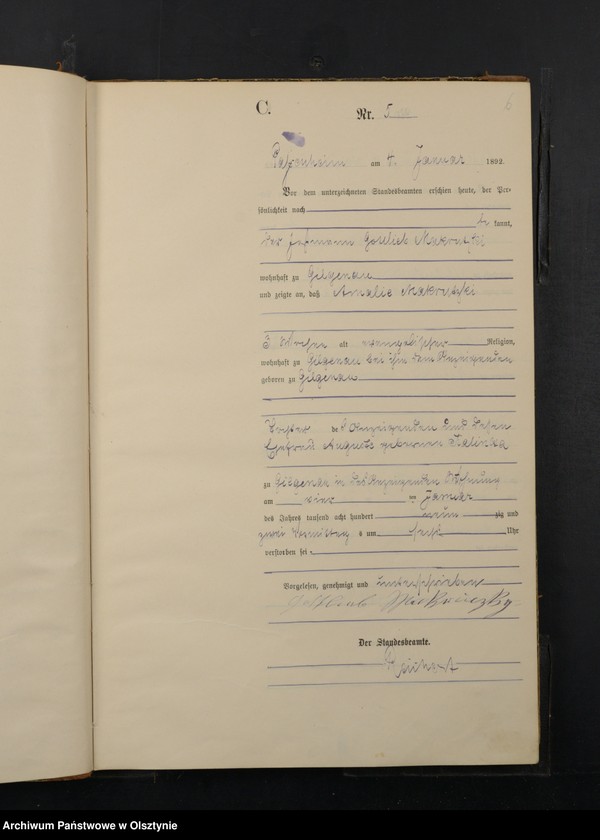 image.from.unit.number "Sterbe-Haupt-Register Nr 1 - 159"