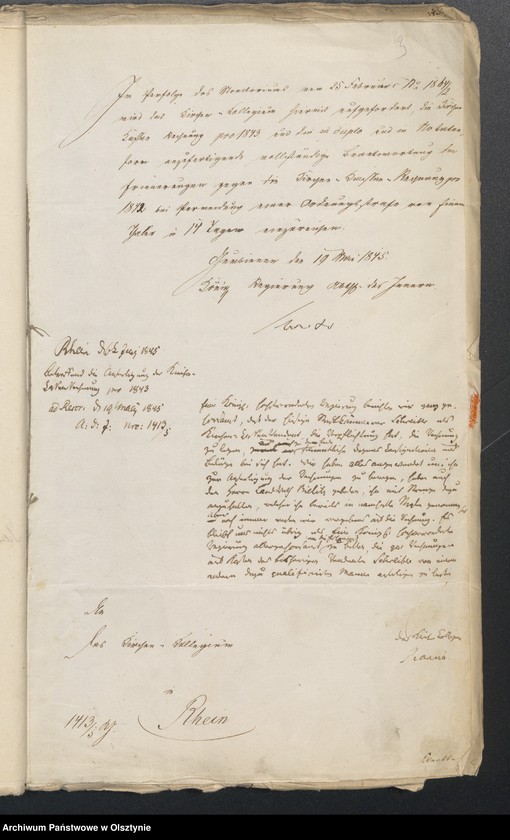 image.from.unit.number "Kirchliche Angelegenheien E. Cassen und Rechnungwesen Notaten Beantwortung"