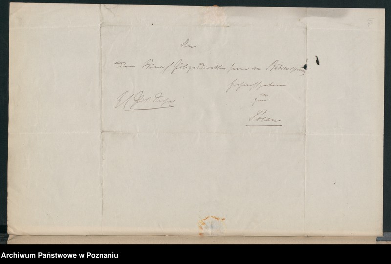 Obraz 9 z jednostki "A. betr. den polnischen Emigranten Gutspächter von Zaborowski"