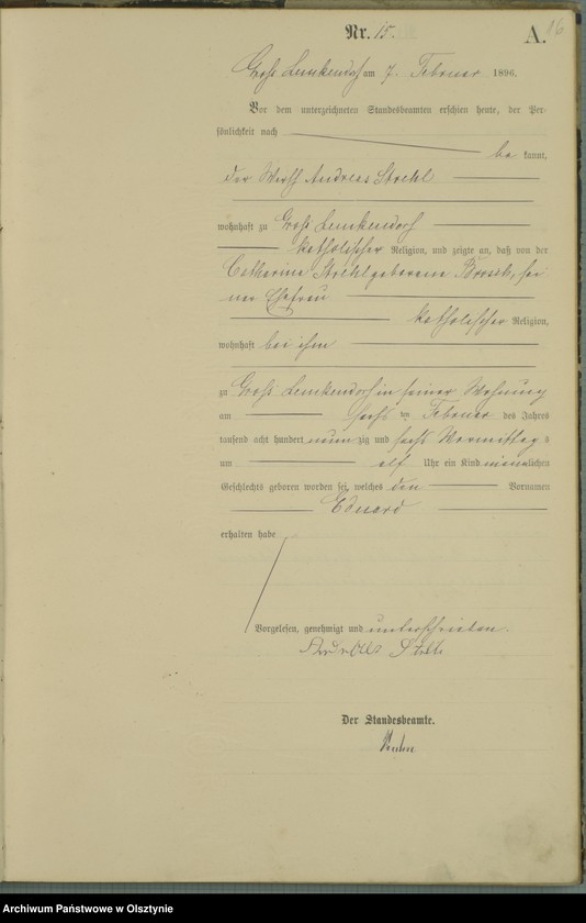 image.from.unit.number "Geburts-Haupt-Register Nr 1 - 121"