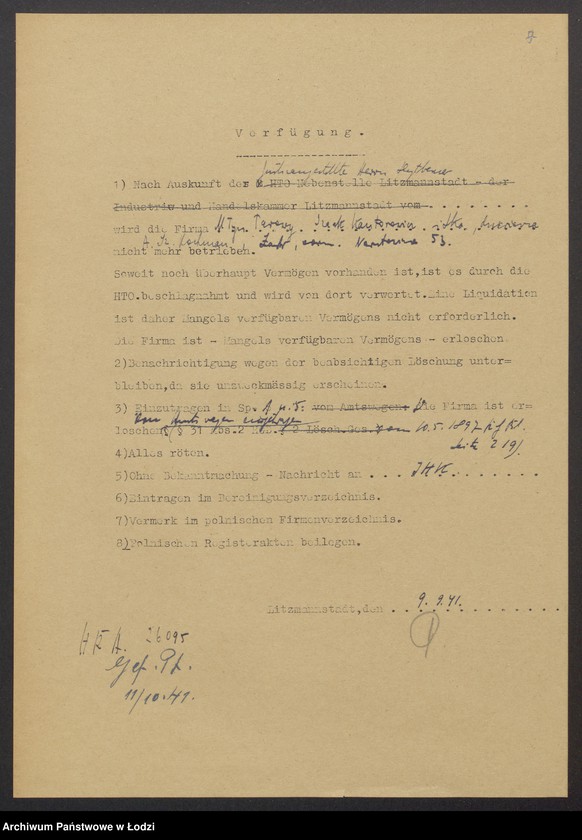 Obraz 9 z jednostki "Izaak Kantorowicz i s-ka – dzierżawca A. Sz. Kochman, Łask – młyn parowy"