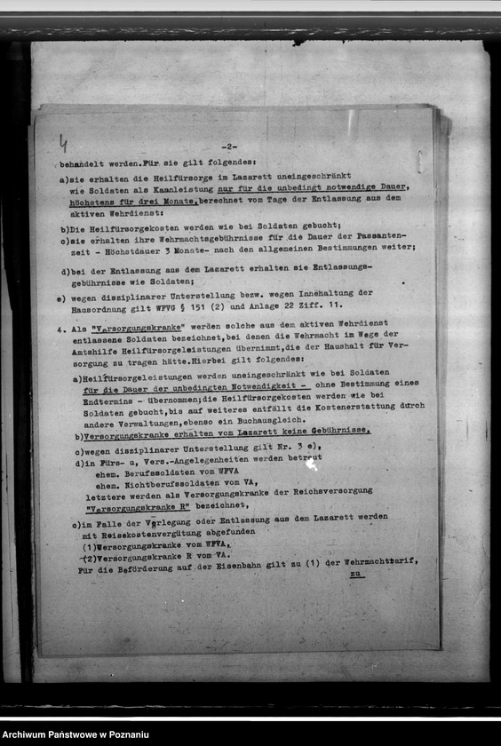 Obraz 8 z jednostki "Leczenie żołnierzy chorych na gruźlicę po ich zwolnieniu ze szpitala"