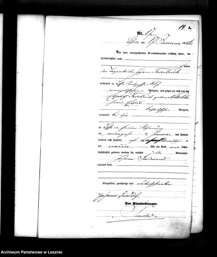 Obraz 20 z jednostki "[Księga urodzeń]"