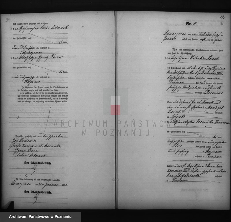 Obraz 14 z jednostki "Księga małżeństw"