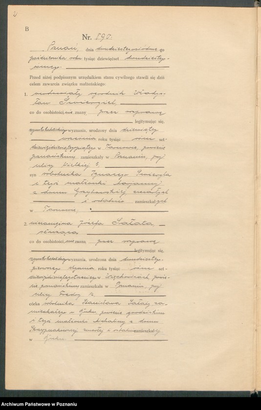 image.from.unit.number "Księga miejscowa małżeństw tom IV [Rejestr główny małżeństw]"