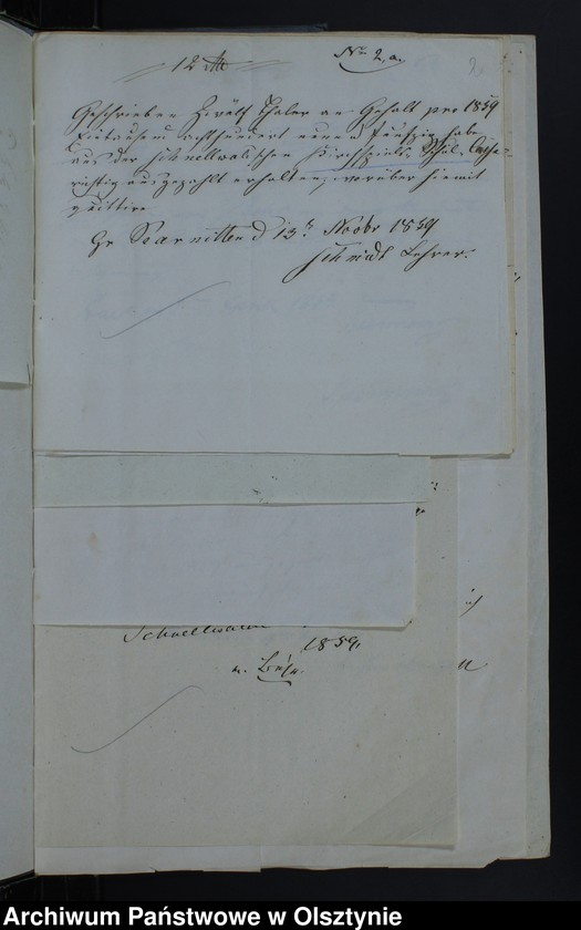 image.from.unit.number "Ausgabe Beläge der Kirchspiels Schulkasse"