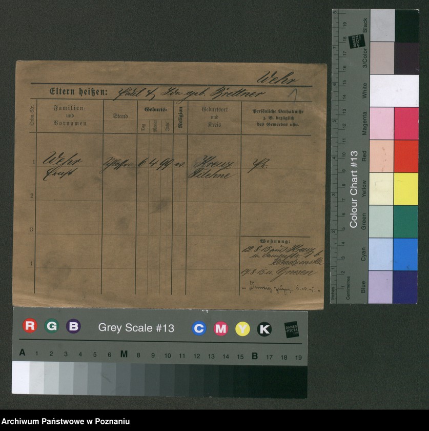 Obraz 6 z jednostki "Wer - Werner (żonaci i wdowy)"