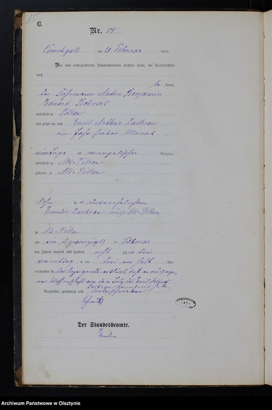 image.from.unit.number "Sterbe-Haupt-Register Nr 1 - 82"