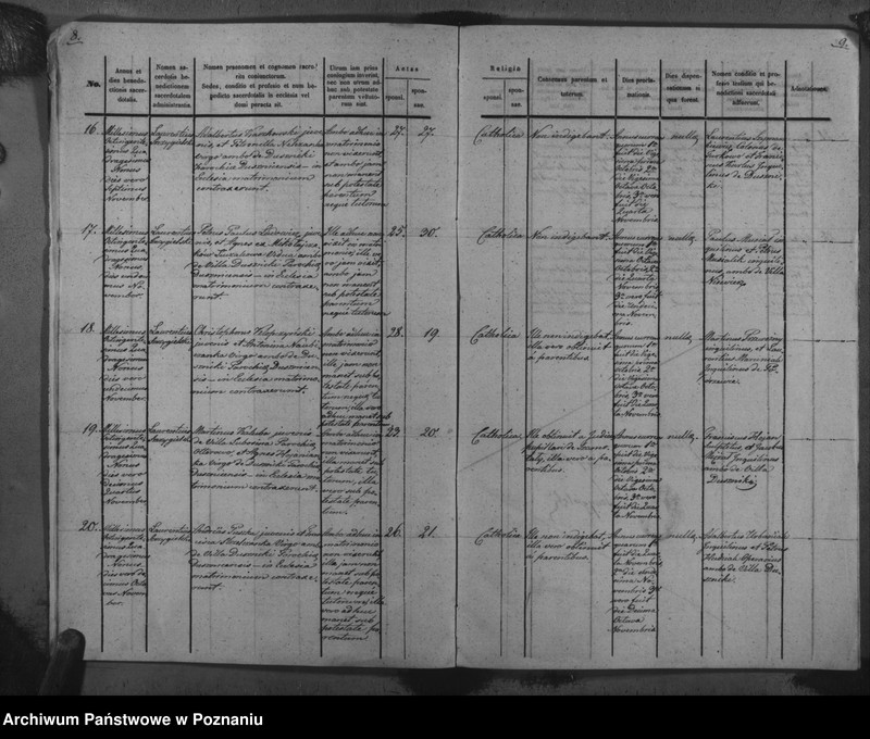 Obraz 8 z jednostki "Duplicat baptisatorum, copulatorum, mortuorum"