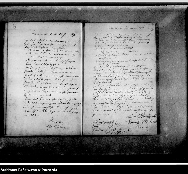 Obraz 19 z jednostki "Protokoły zebrań członków związku"