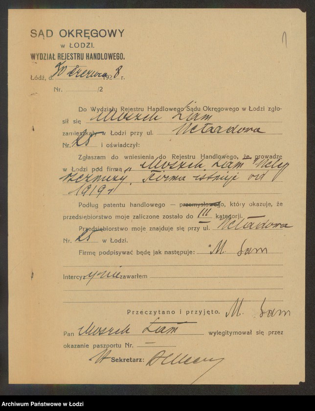 Obraz 3 z jednostki "Moszek Lam – sklep rzeźniczy"