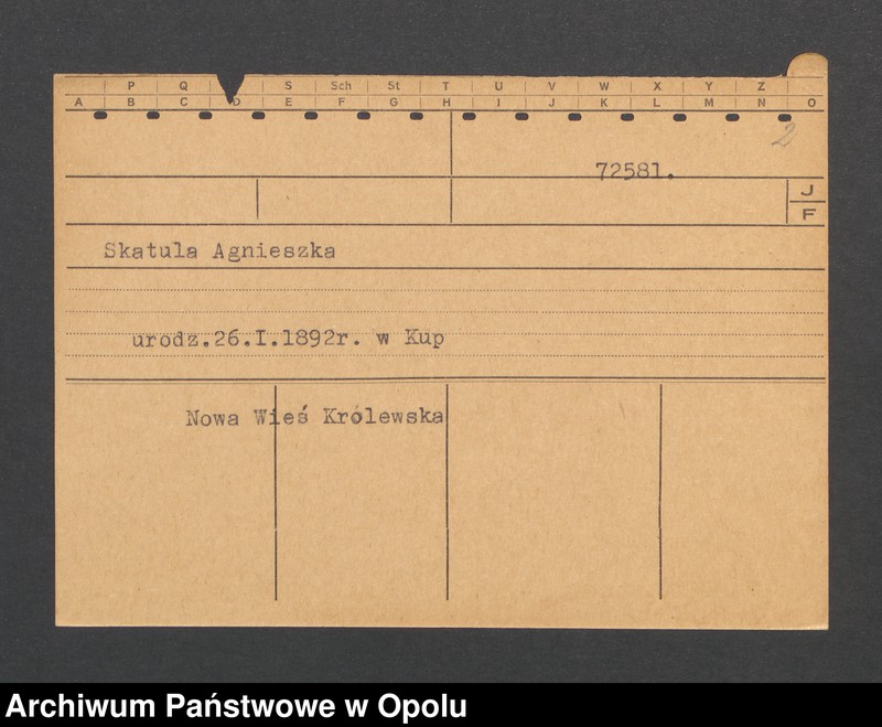 Obraz 4 z jednostki "[Langer Albine, ur. 2.03.1902 r. Klein Strehlitz]"