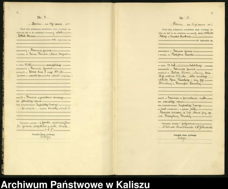 Obraz 8 z jednostki "[Księga zgonów]"
