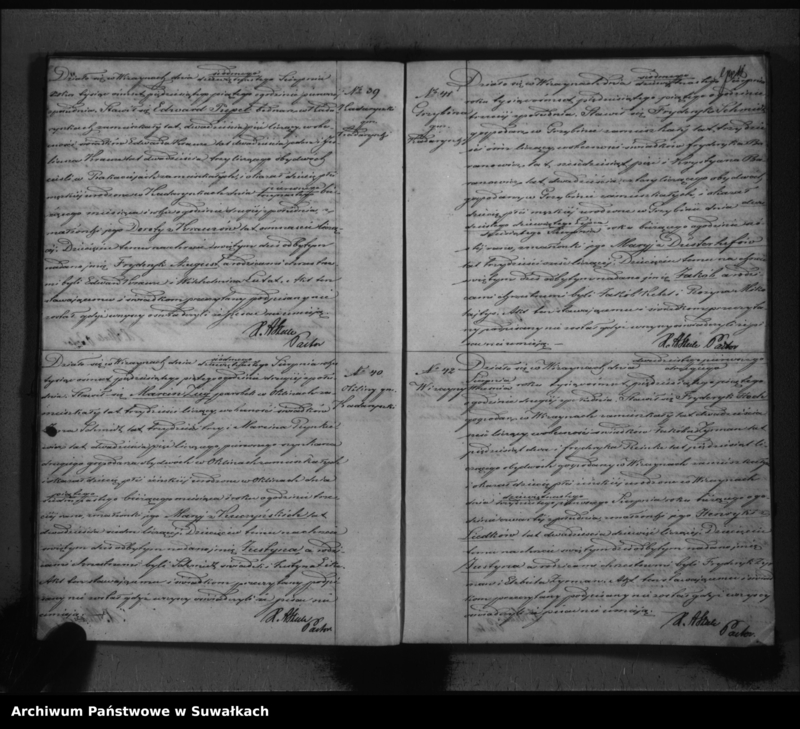 image.from.unit.number "Duplikat do zapisywania aktów urodzeń, zeyścia i ślubów w Parafii zwanej Wiżayny na rok 1855"