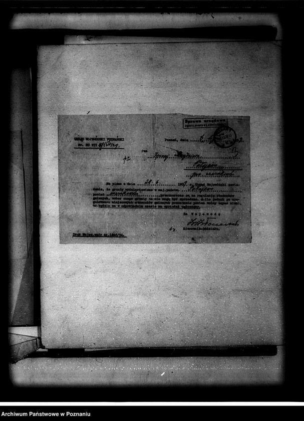 Obraz 8 z jednostki "Rozliczenie z gminą Połajewo odnośnie rozparcelowanego obszaru dworskiego Młynkowo powiatu czarnkowskiego"