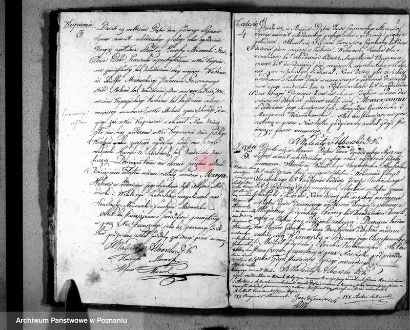 Obraz 3 z jednostki "Duplikat urodzonych, zaślubionych i zgonów"