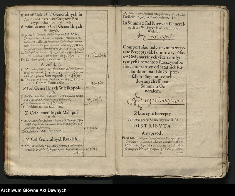 image.from.unit.number "Księgi obejmujące tzw. addytamenta wojskowe, delaty kwarciane, taryfy, hyberny i inne. 1643-1794"
