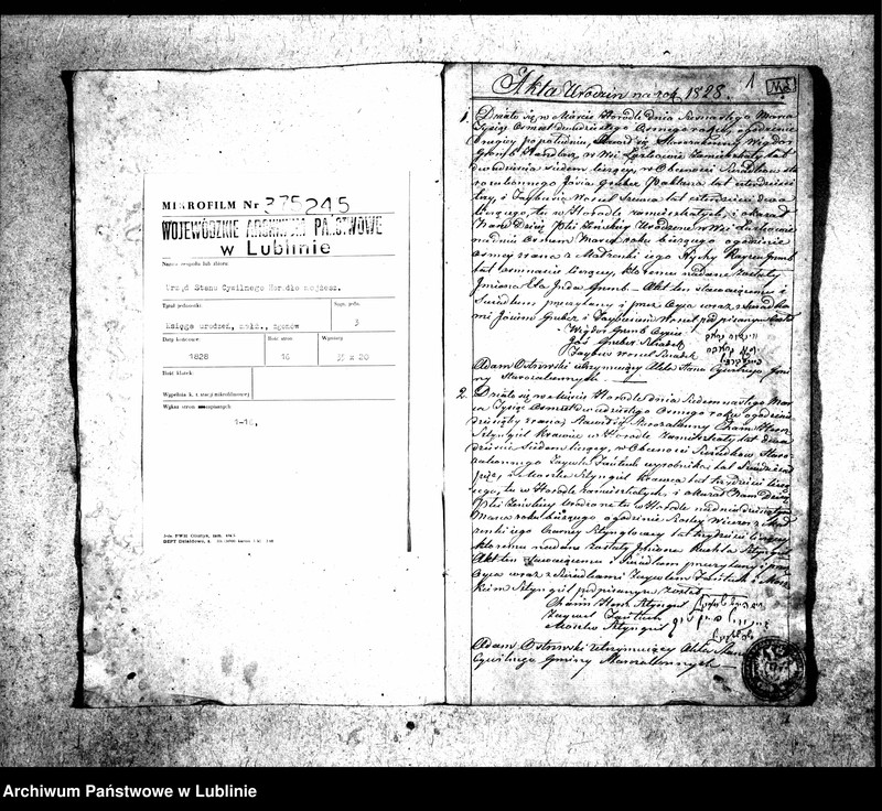 image.from.unit.number "Księga urodzeń, małżeństw i zgonów"