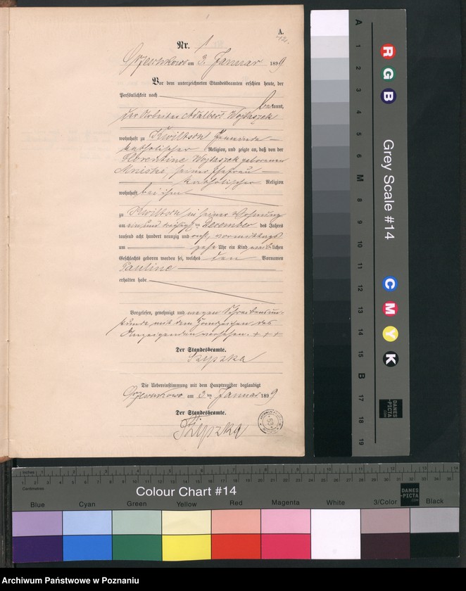 Obraz 4 z jednostki "Księga urodzeń"