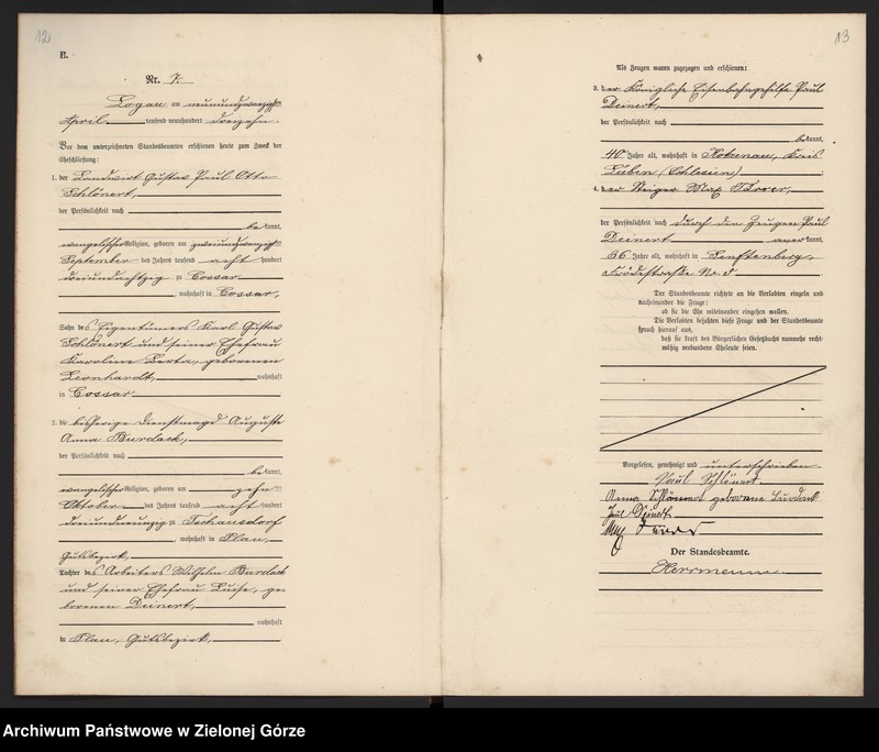 Obraz 9 z jednostki "[Księga małżeństw]"