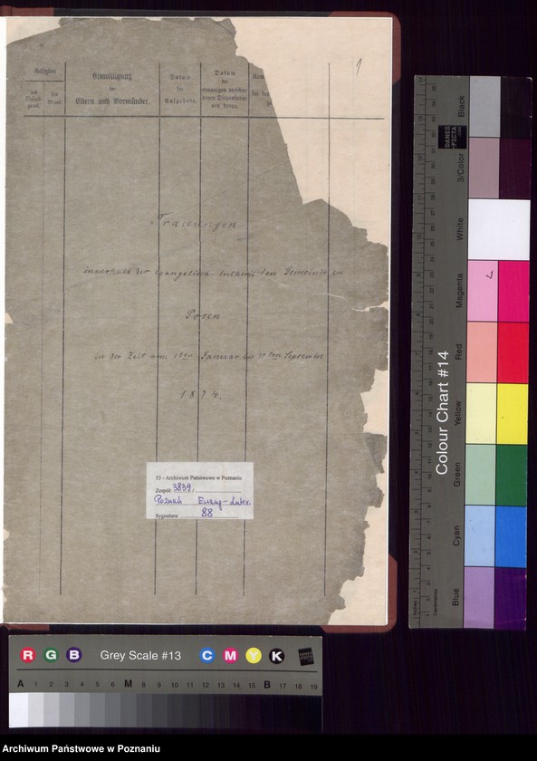 Obraz 3 z jednostki "Trauungen"