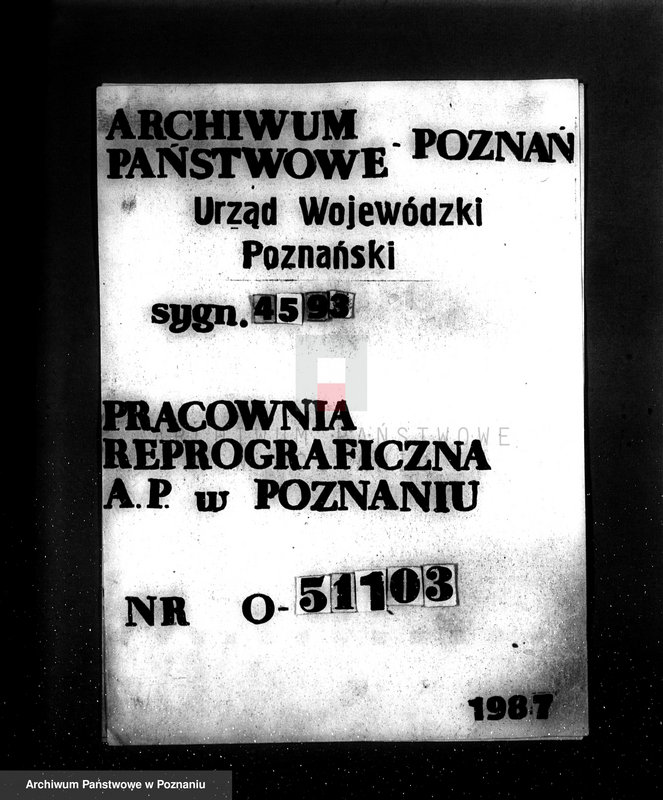 Obraz 2 z jednostki "Zatwierdzenie zakładu przemysłowego /fabryki farb/ Firmy H. Perek w Lesznie"
