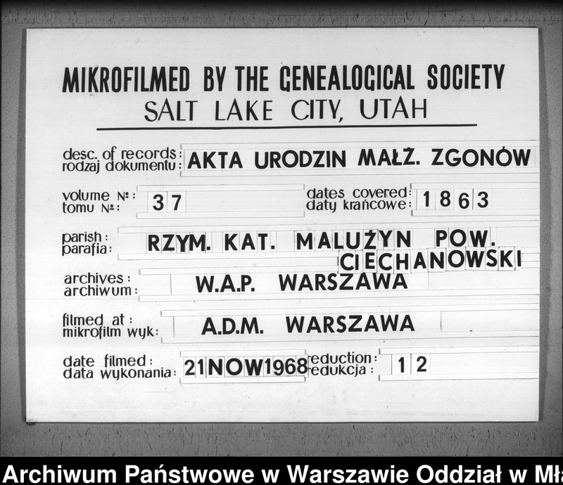 image.from.unit.number "Akta urodzin, małżeństw i zgonów"