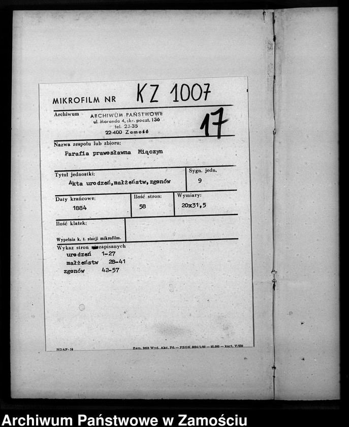 image.from.unit.number "Akta urodzeń, małżeństw, zgonów"