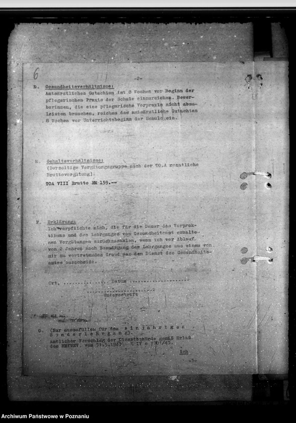 Obraz 10 z jednostki "III. Vollehrgang zur Ausbildung von Volkspflegerinnen - Beginn 17.10.1944"