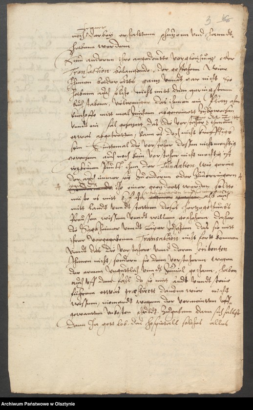 image.from.unit.number "Denunciationenen wegen Delicte u. [und] einer Anstellung in der Franz refor. [reformierte] Kirche"