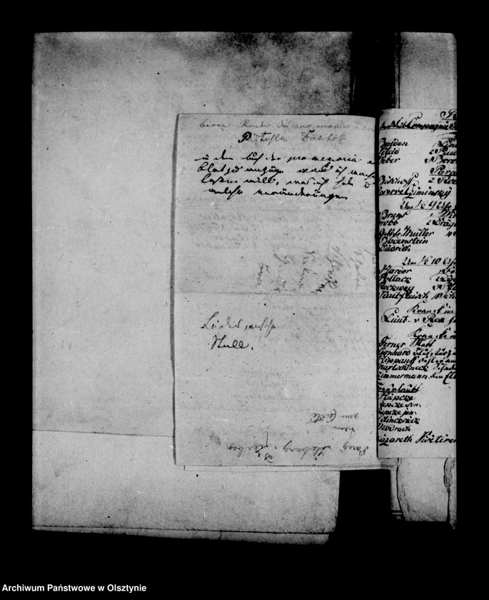 Obraz 13 z jednostki "/Tagesrapporte der verscchiedenen Formationen in Przasnitz und des I. Armee- Korps/"